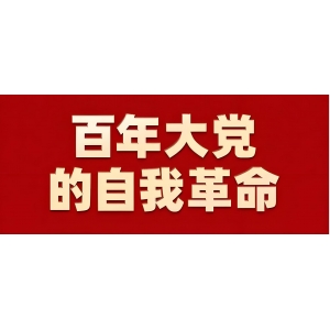 黨的自我革命：為什么要、為什么能、怎樣推進